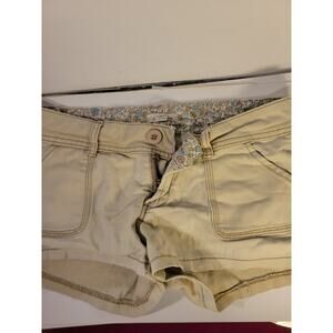 Love Culture Womens Beige Denim Shorts Size XS